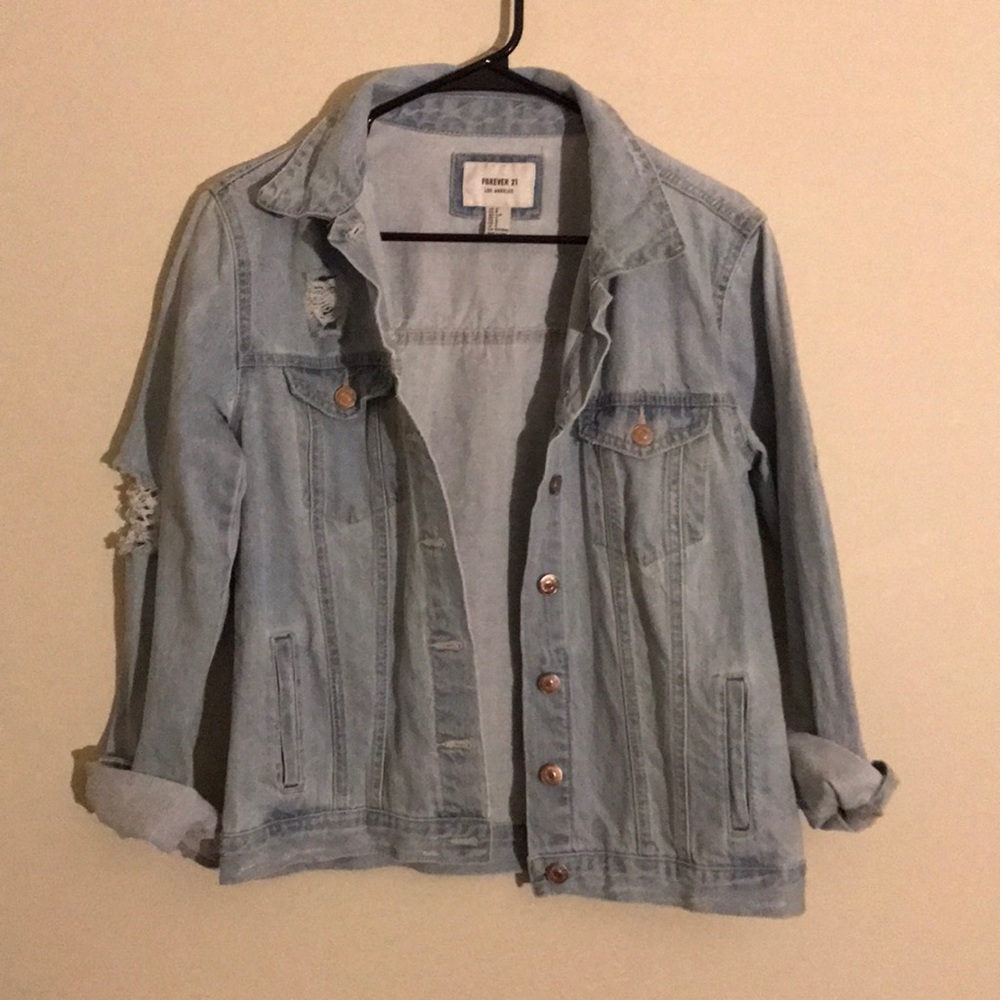 Light Wash Denim Jacket